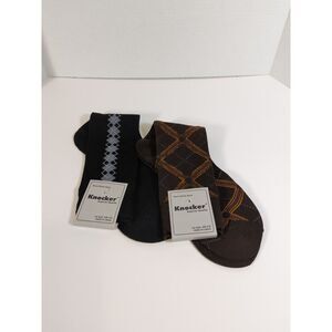Knockers 2 Pair Men's‎ Dress Socks Size 10-13, Shoe 6-12 NEW